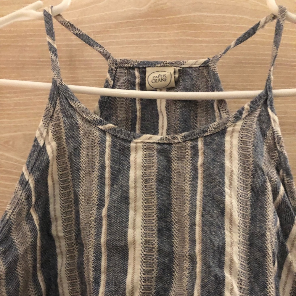 Denim tank